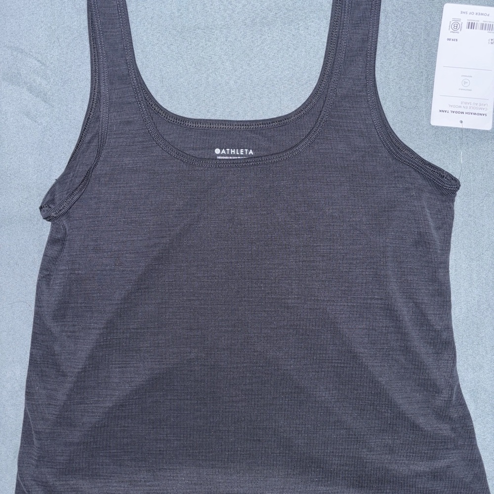 Athleta Tank | Size Small | Dark Gray | NWT